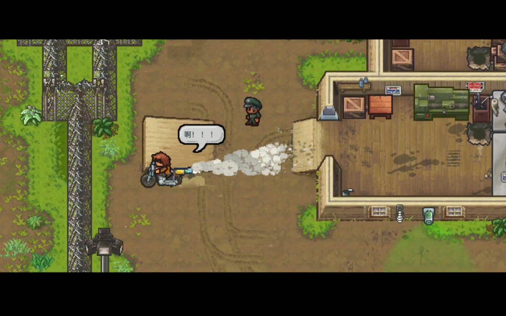 [图]【INCANDESCENT】《The Escapists2:口袋逃生》逃出K.A.战俘营----风驰电掣