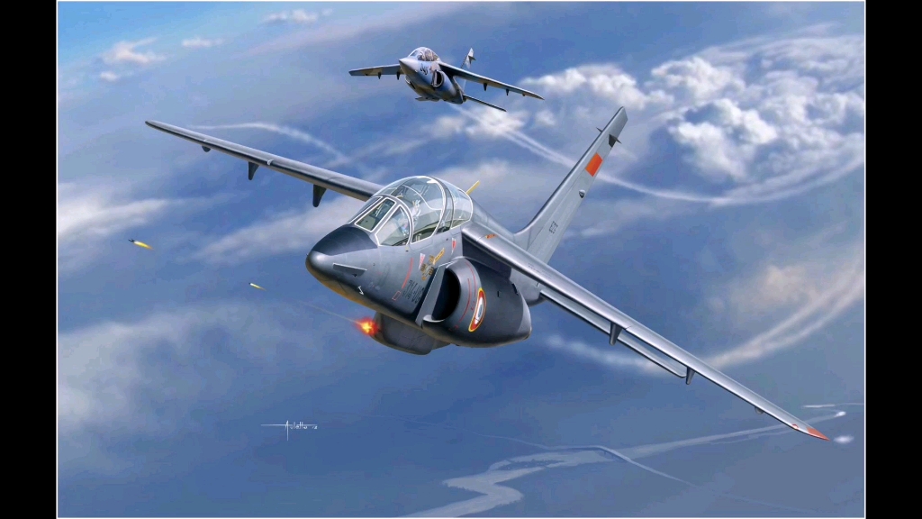 力与美的结合(7)阿尔法教练机