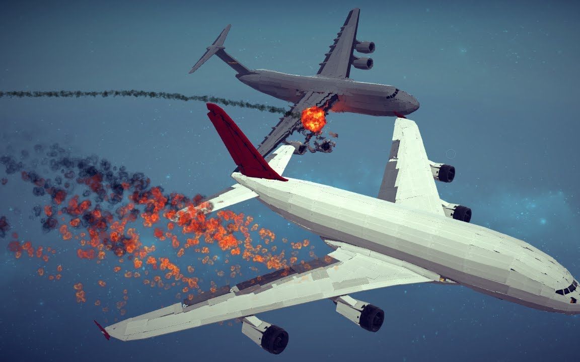 【围攻】壮观的飞机坠毁,击落,碰撞等等 #11_哔哩哔哩_bilibili