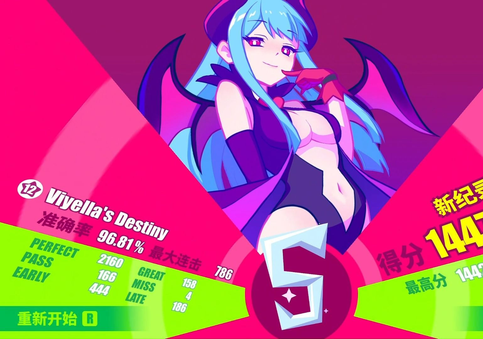 【喵斯快跑自制铺ex】viyellas destiny lv.12 96.