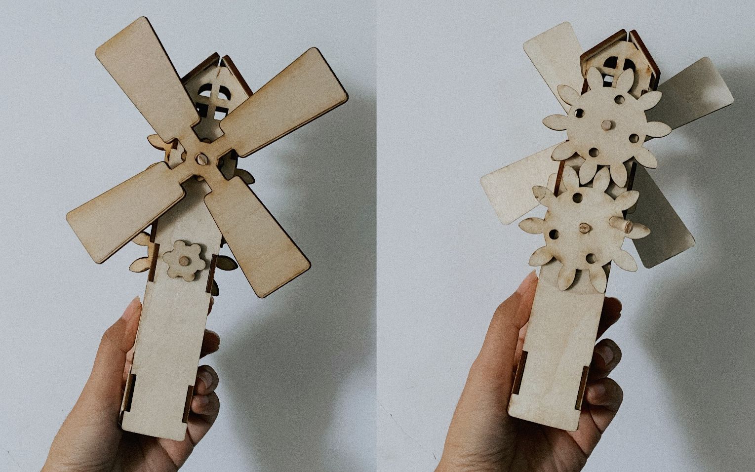 【乐知嶷原创手工制作】人类生活好帮手,手摇风车怎么拼?