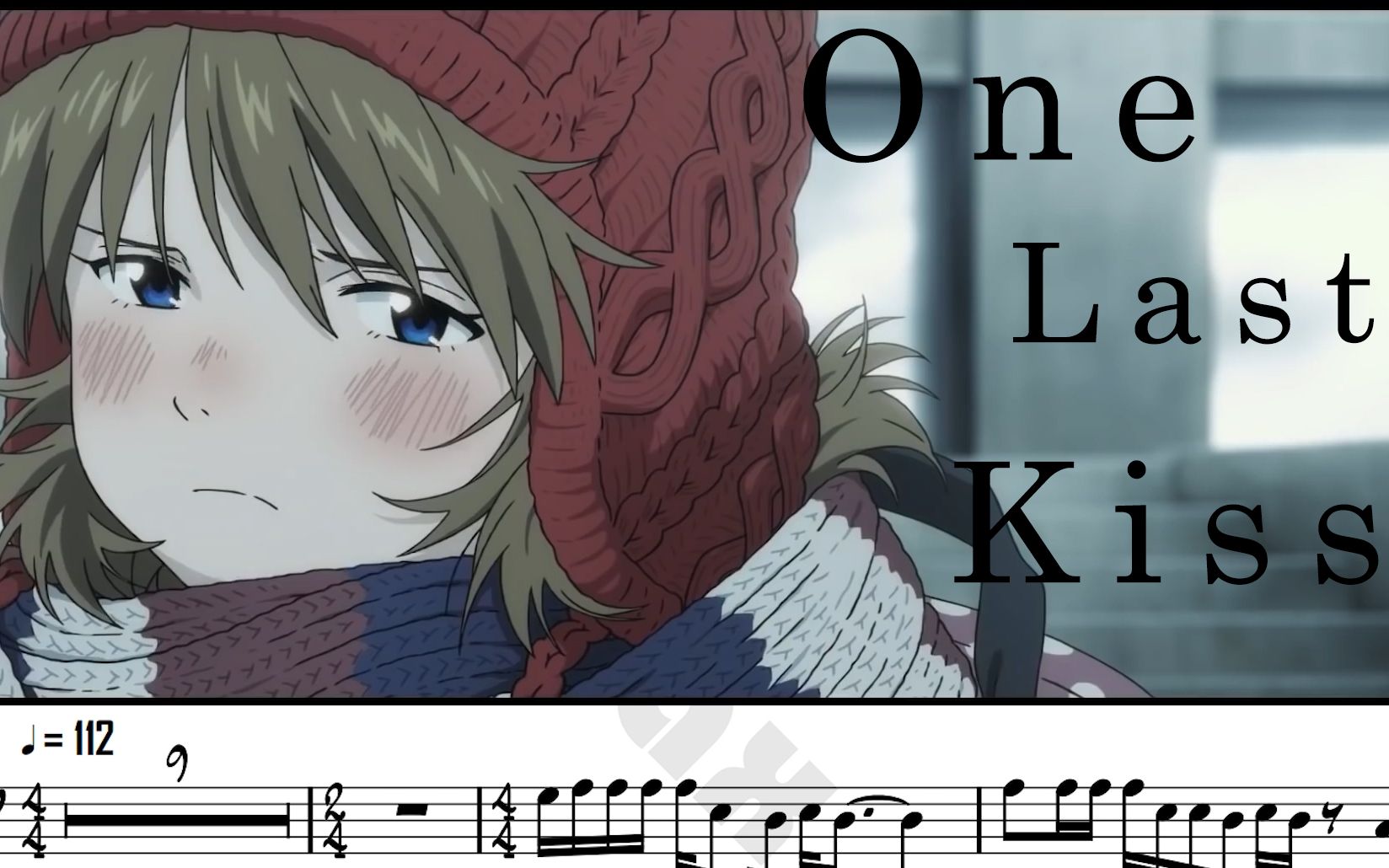 中音萨克斯谱onelastkiss新世纪福音战士新剧场版终