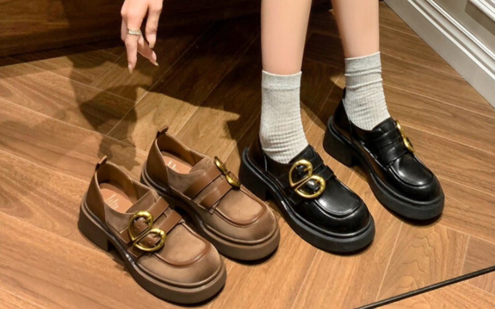 文艺复古风单鞋,漂亮!