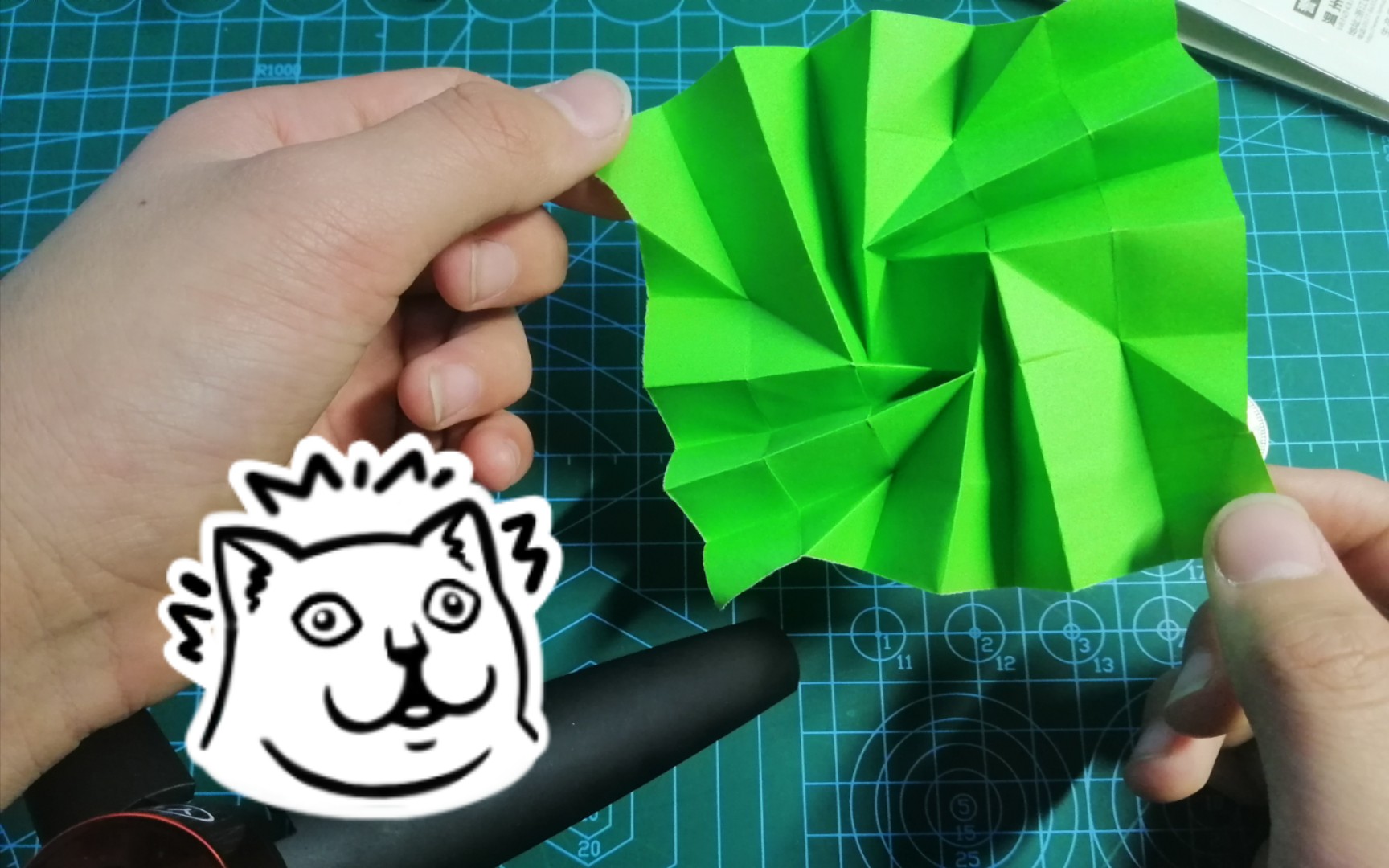 螺旋丸折纸罢了一起做一个螺旋丸吧