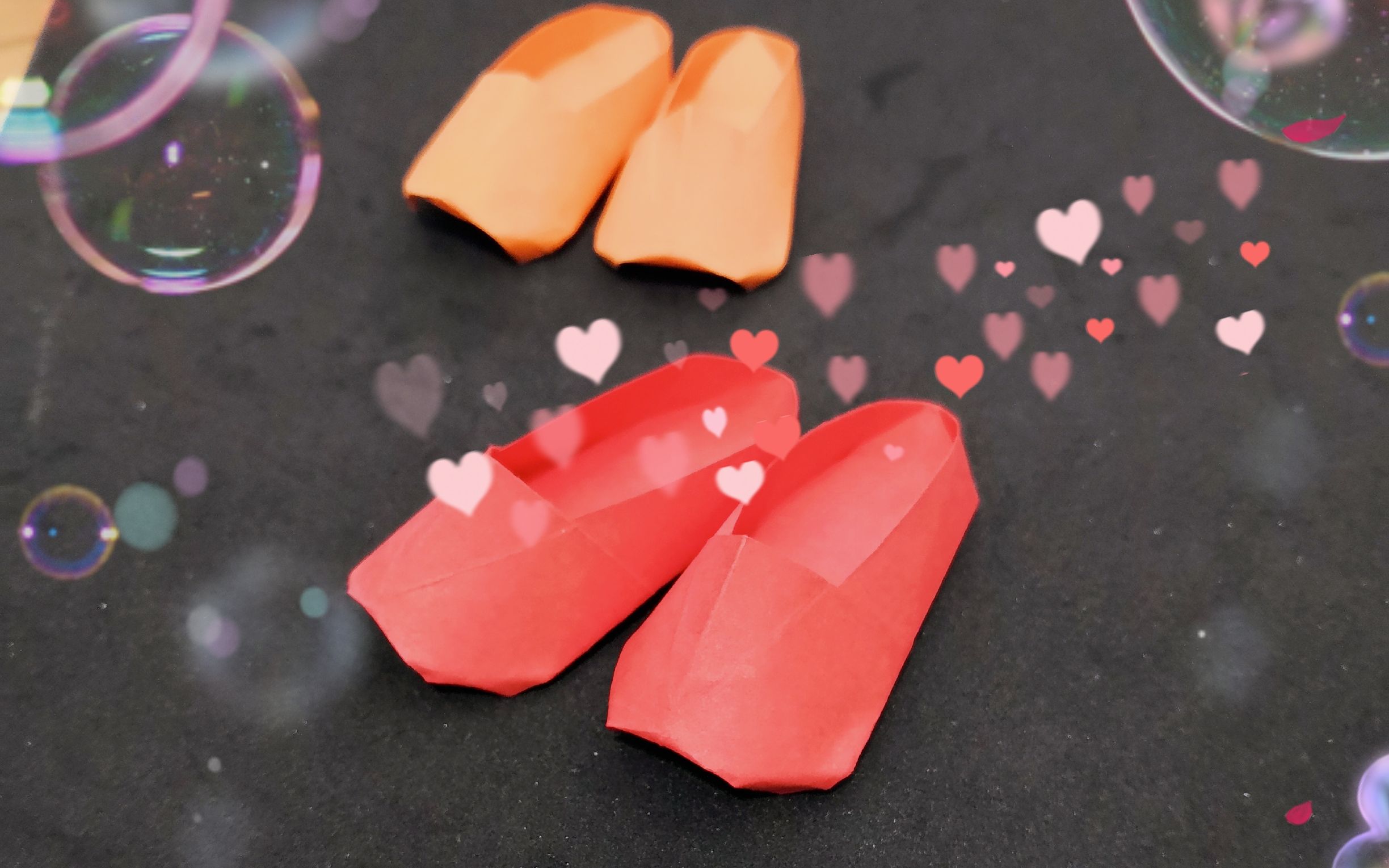 折纸小鞋子的折纸教程