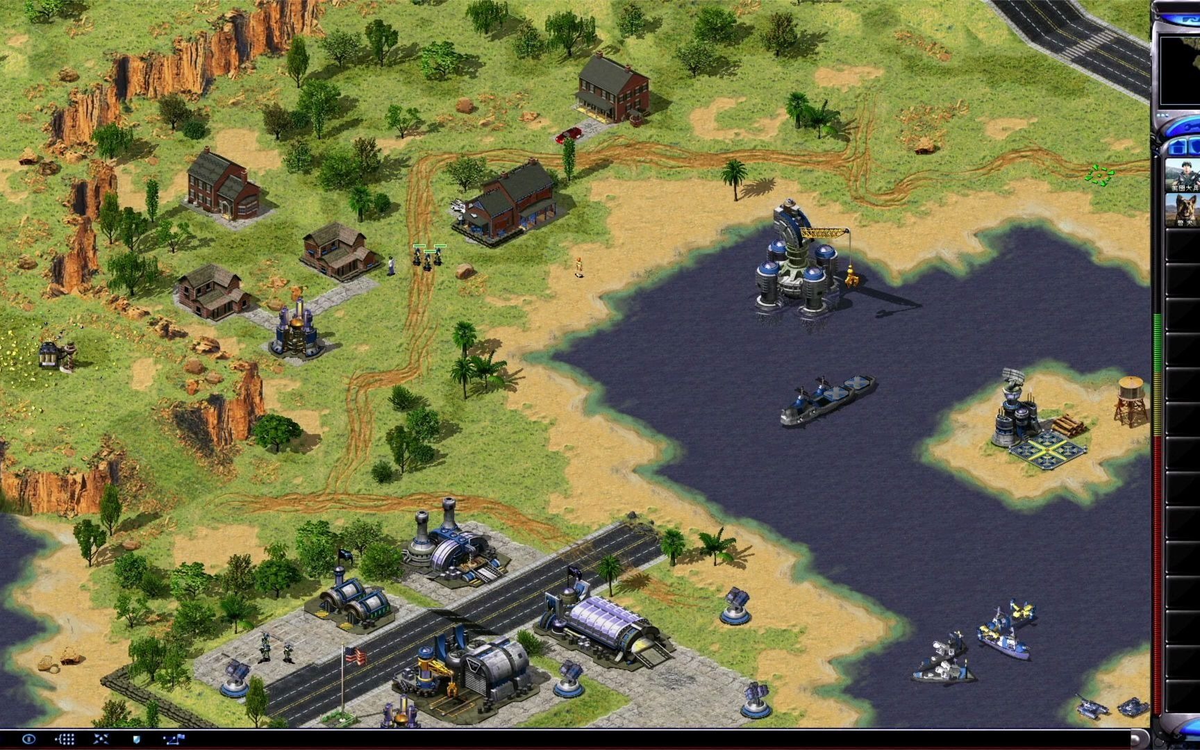 红色警戒2新战役盟军战役系列军事行动7深海