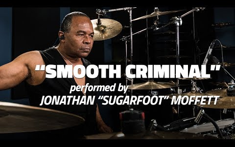 [图]【4K 附完整乐谱】Michael Jackson's Drummer Jonathan Moffett Performs Smooth Criminal