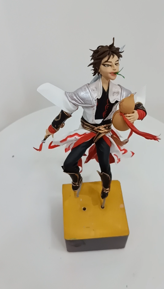 【黏土面人】(王者荣耀李白)感觉我还是再做个头吧(总是感觉怪怪的)