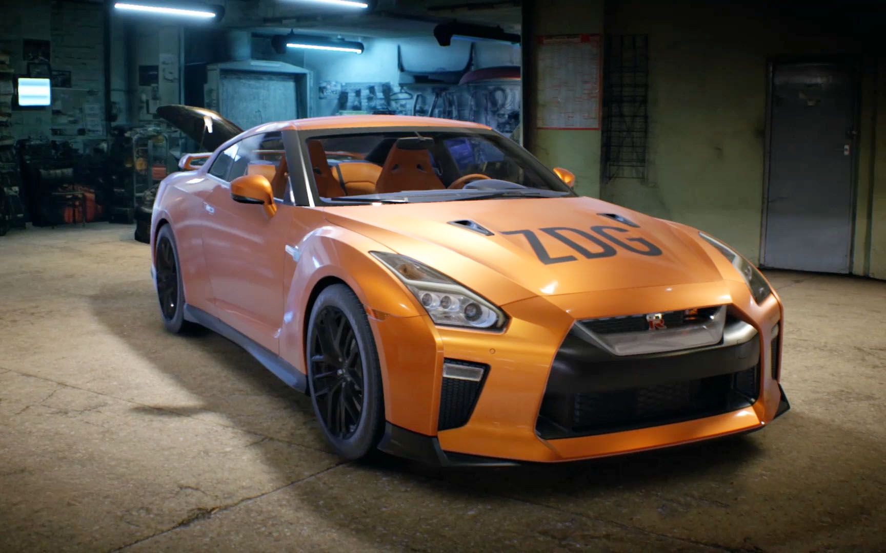 极品飞车19来自战神gtr首战争分夺秒的14公里环道赛超刺激