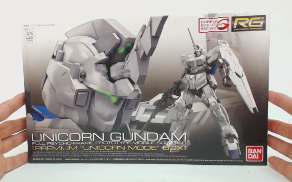 【模型开盒】【BUILDERs TV】速组预告:RG 独角兽 UNICORN GUNDAM(纯搬运)哔哩哔哩bilibili