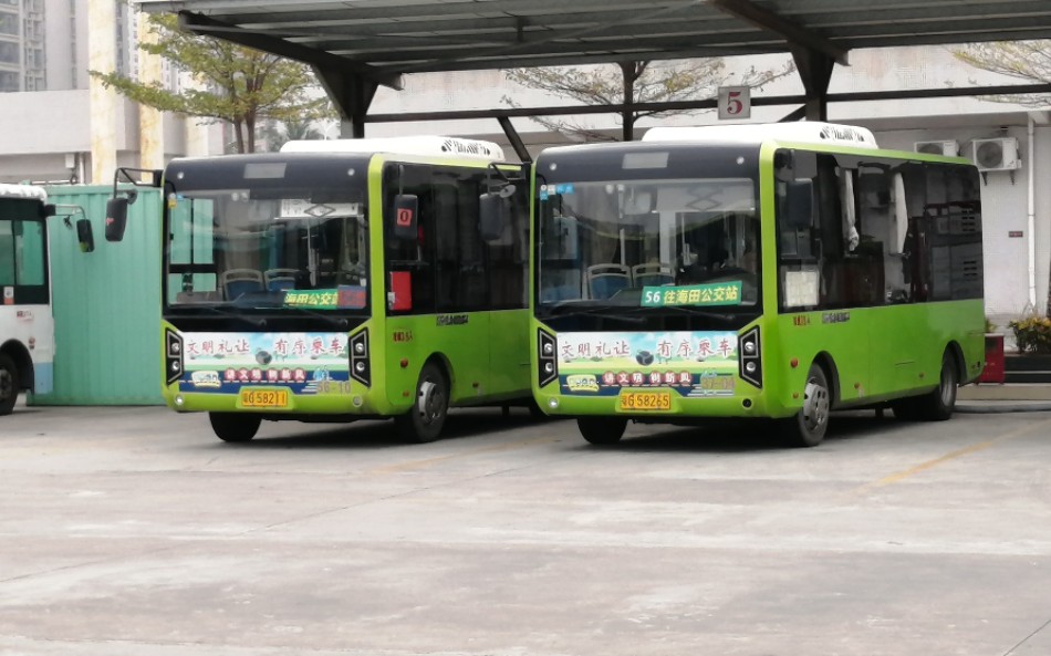 【湛江公交】【pov-y29】56线 麻章车站-海田公交站_哔哩哔哩_bili