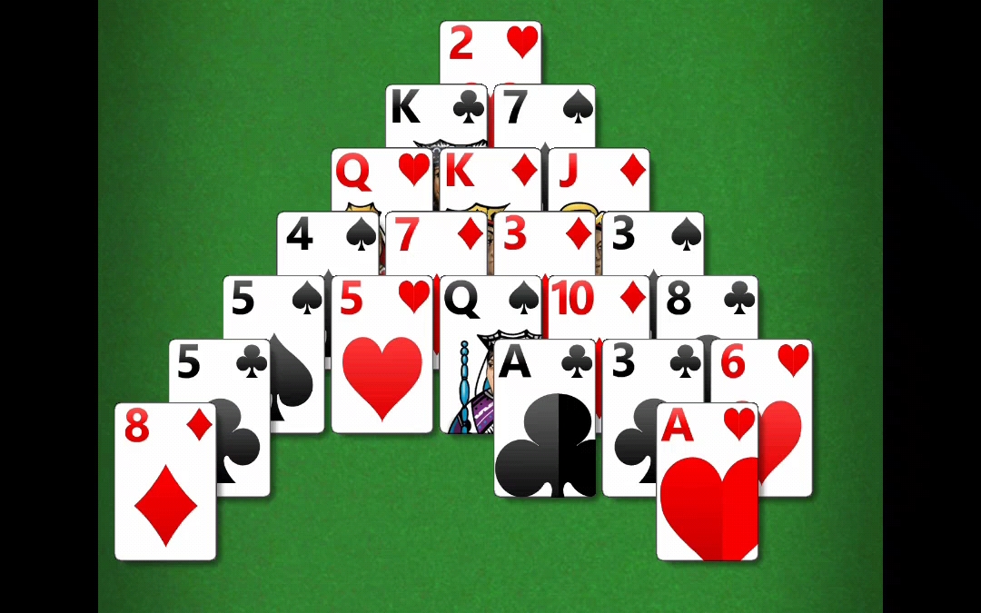 solitaire & casual games 2024-01-12 每日挑戰 金字塔紙牌