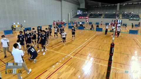 21春高山形県男子決勝 山形南vs 山形中央 フルマッチ バーチャル春高バレー スポーツブル スポブル 哔哩哔哩