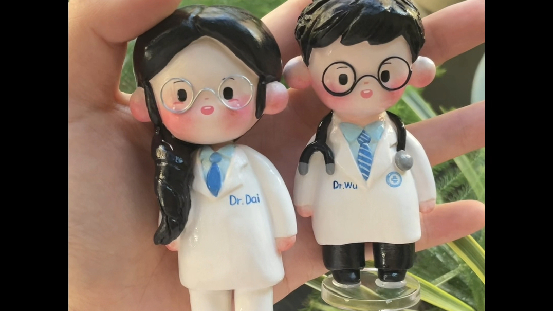 【自制】医生礼物 |石塑粘土