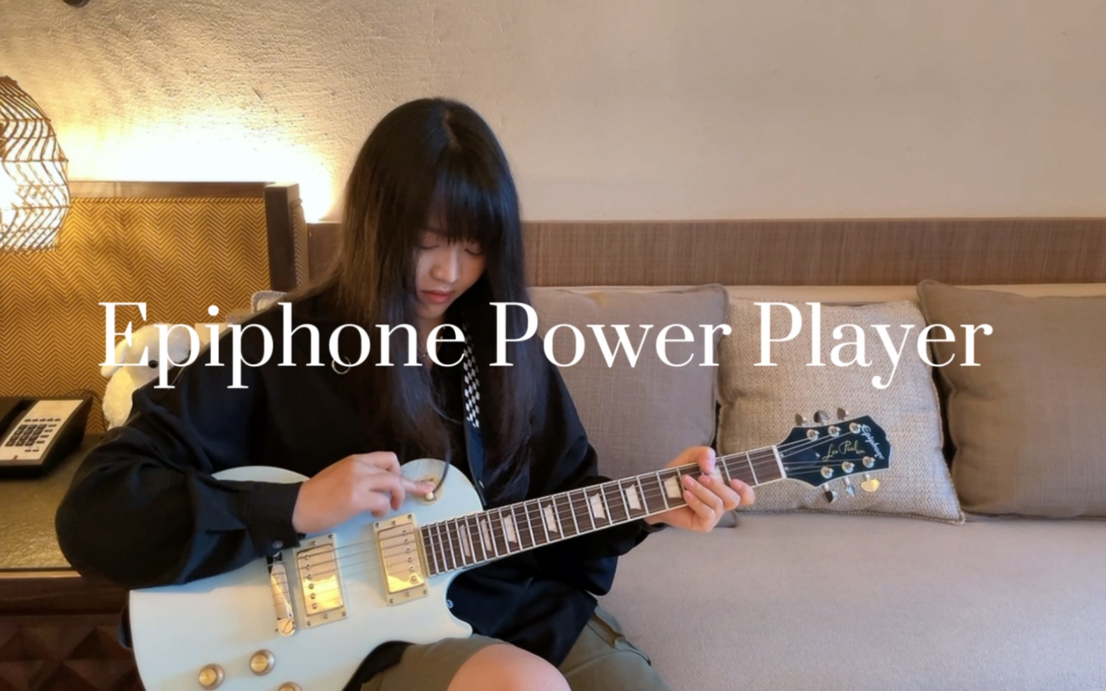 Epiphone【新品首发】太可爱啦~ 提前体验了一下!power players系列 (she's gone steel heart前奏间奏)哔哩哔哩bilibili