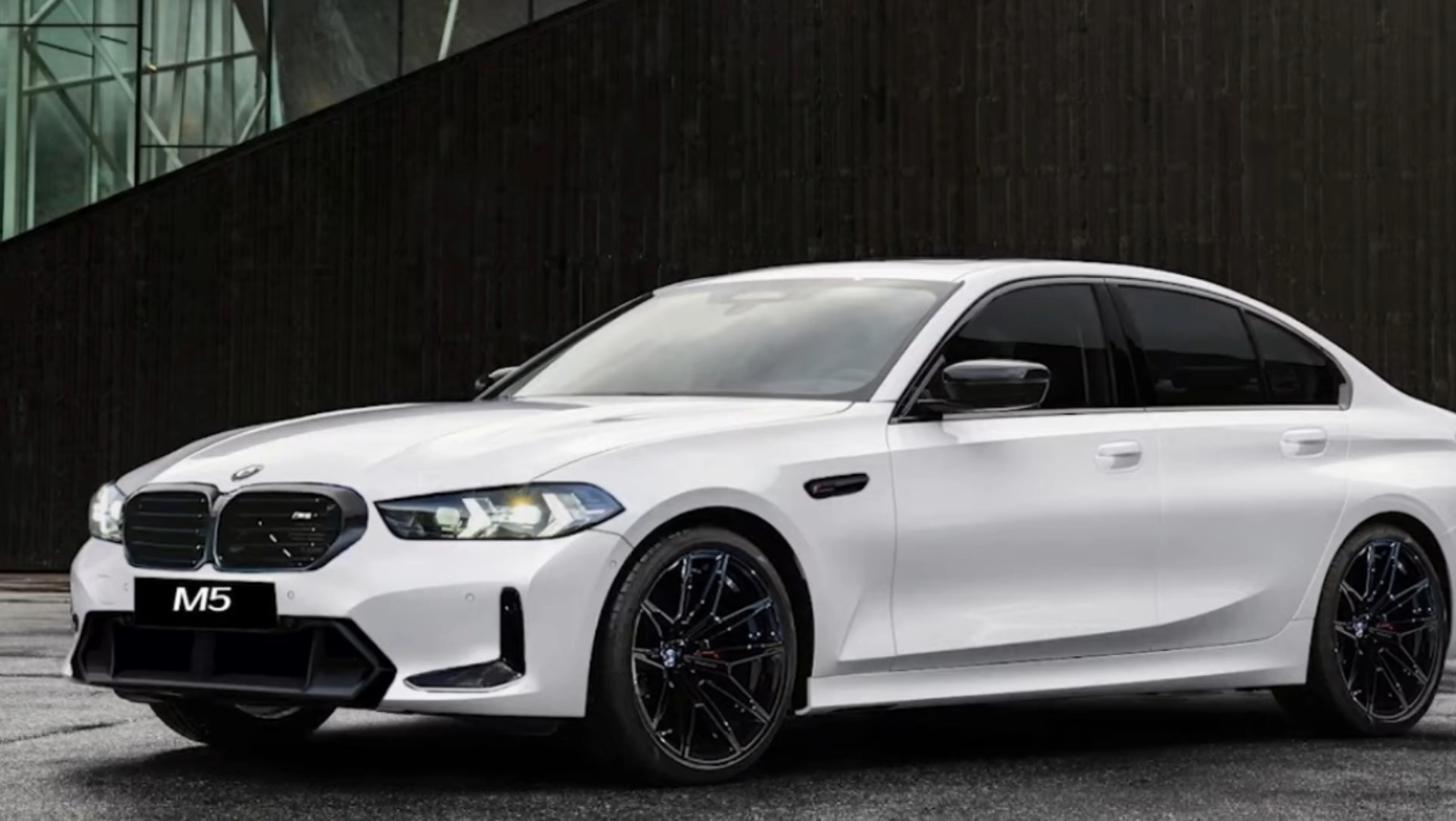2024宝马m5,外观抢先看