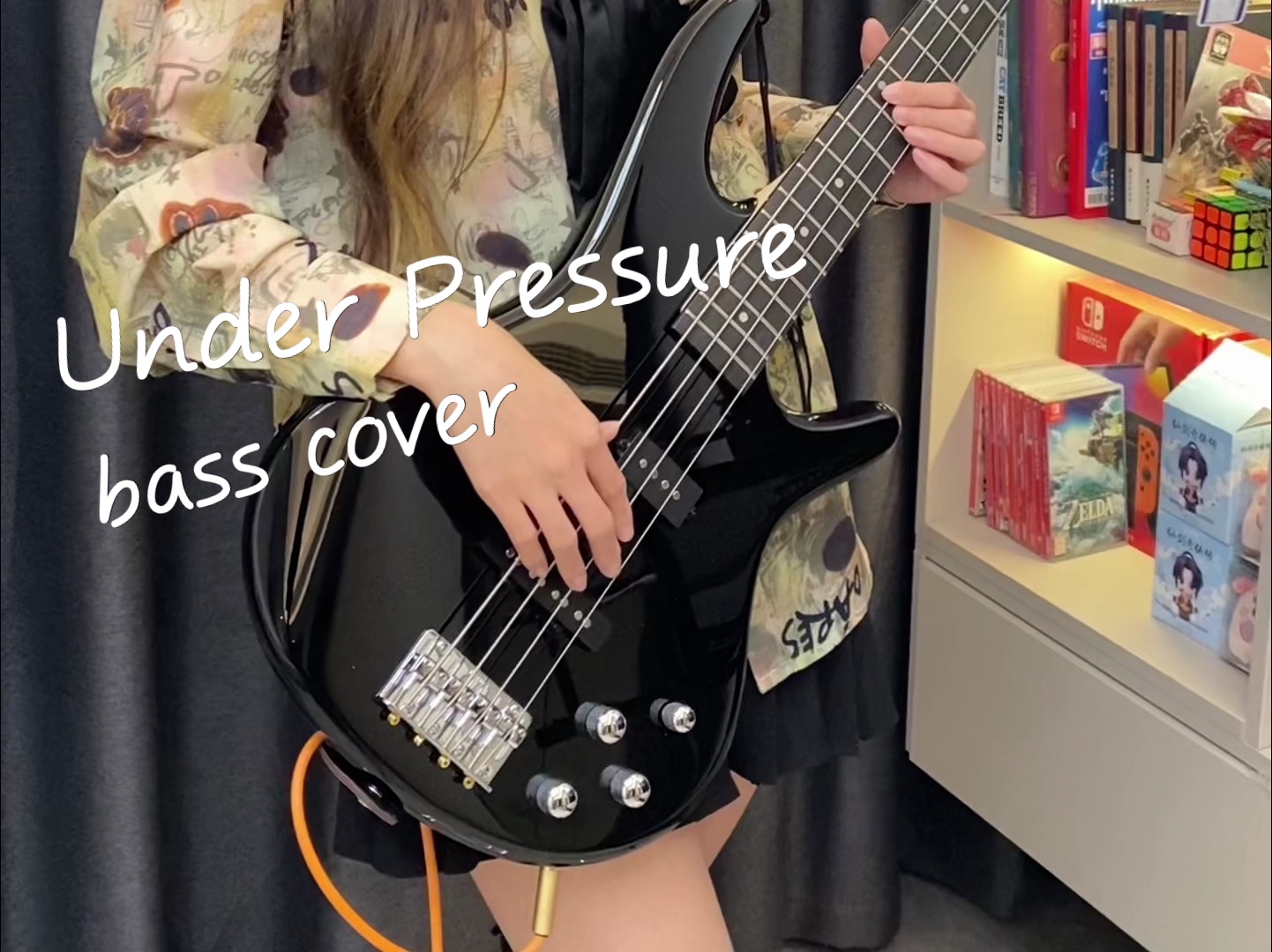 under pressure-bass cover