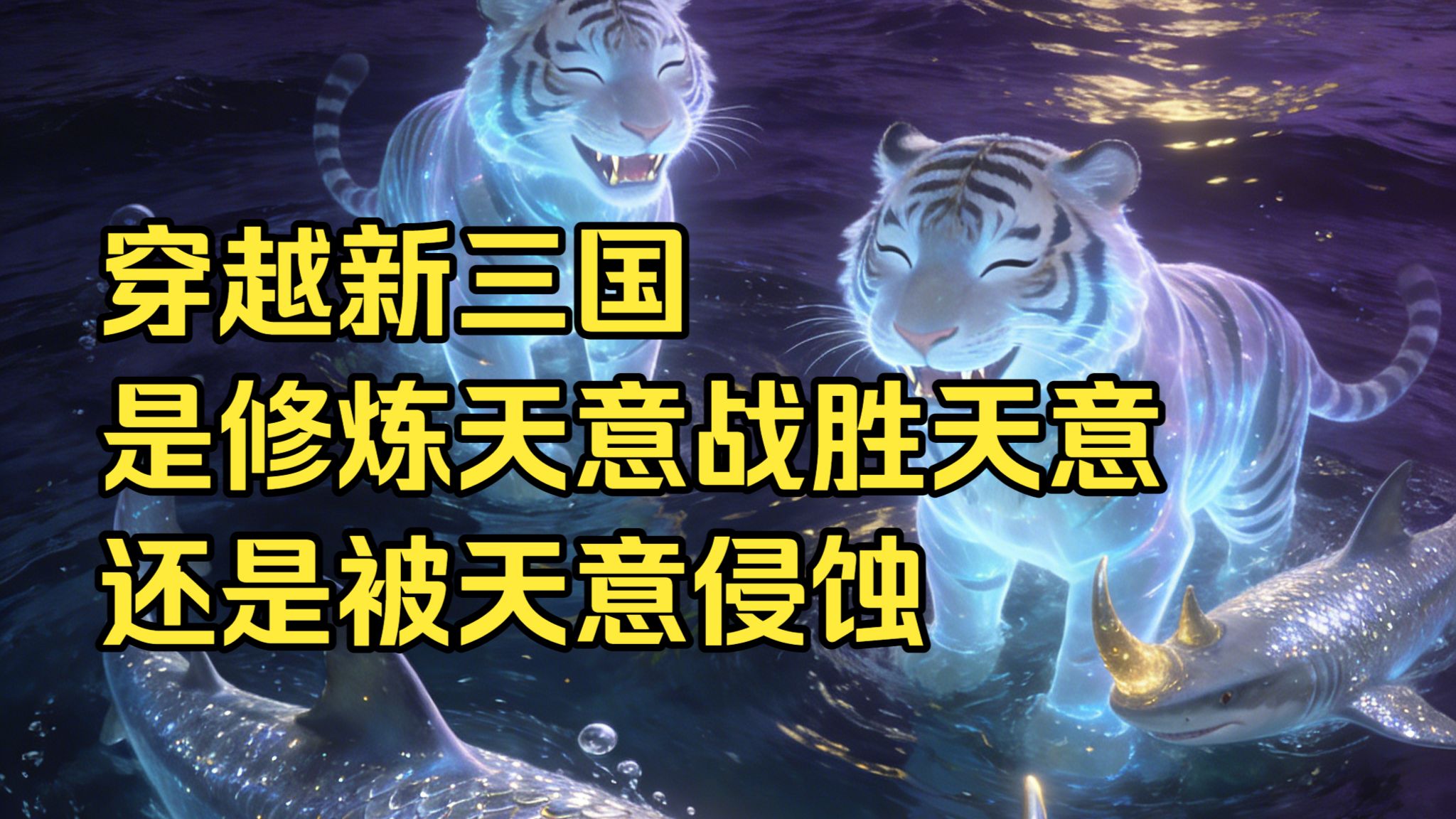 穿越新三国，是修炼天意战胜天意，还是被天意侵蚀。
