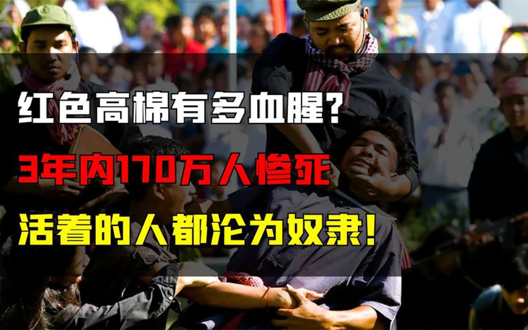 红色高棉有多血腥?3年内170万人无辜殒命,活着的人沦为奴隶!哔哩哔哩bilibili