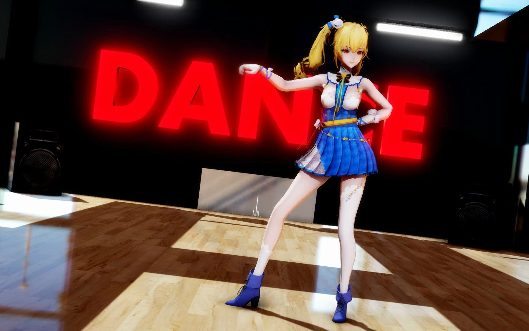 分析员别害羞,这样的劲舞你爱了吗【尘白禁区 芬妮-妄想新星 mmd】