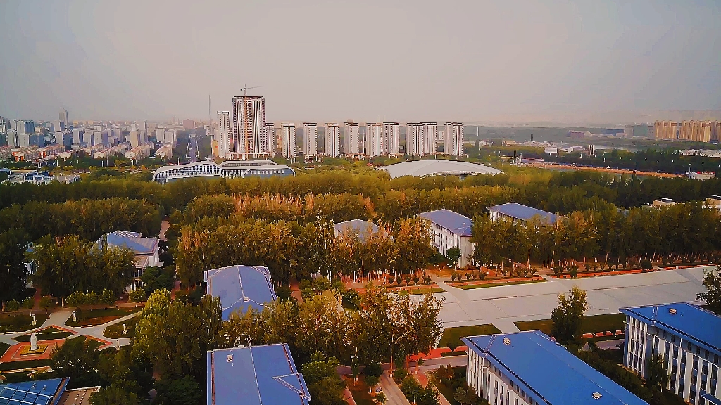 航拍专栏6[坐标宁夏大学中卫校区]