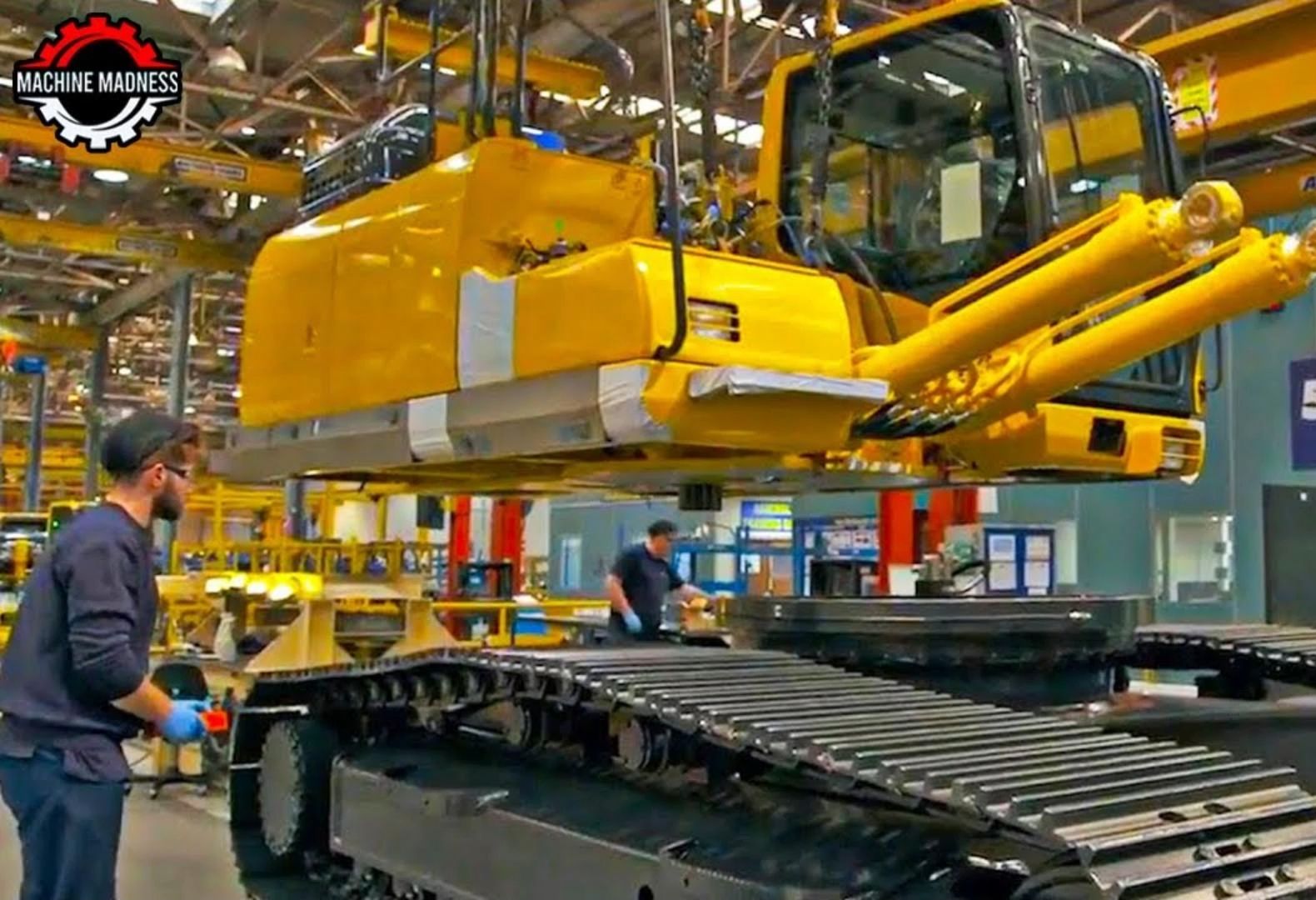 小松液压挖掘机:生产之旅揭秘