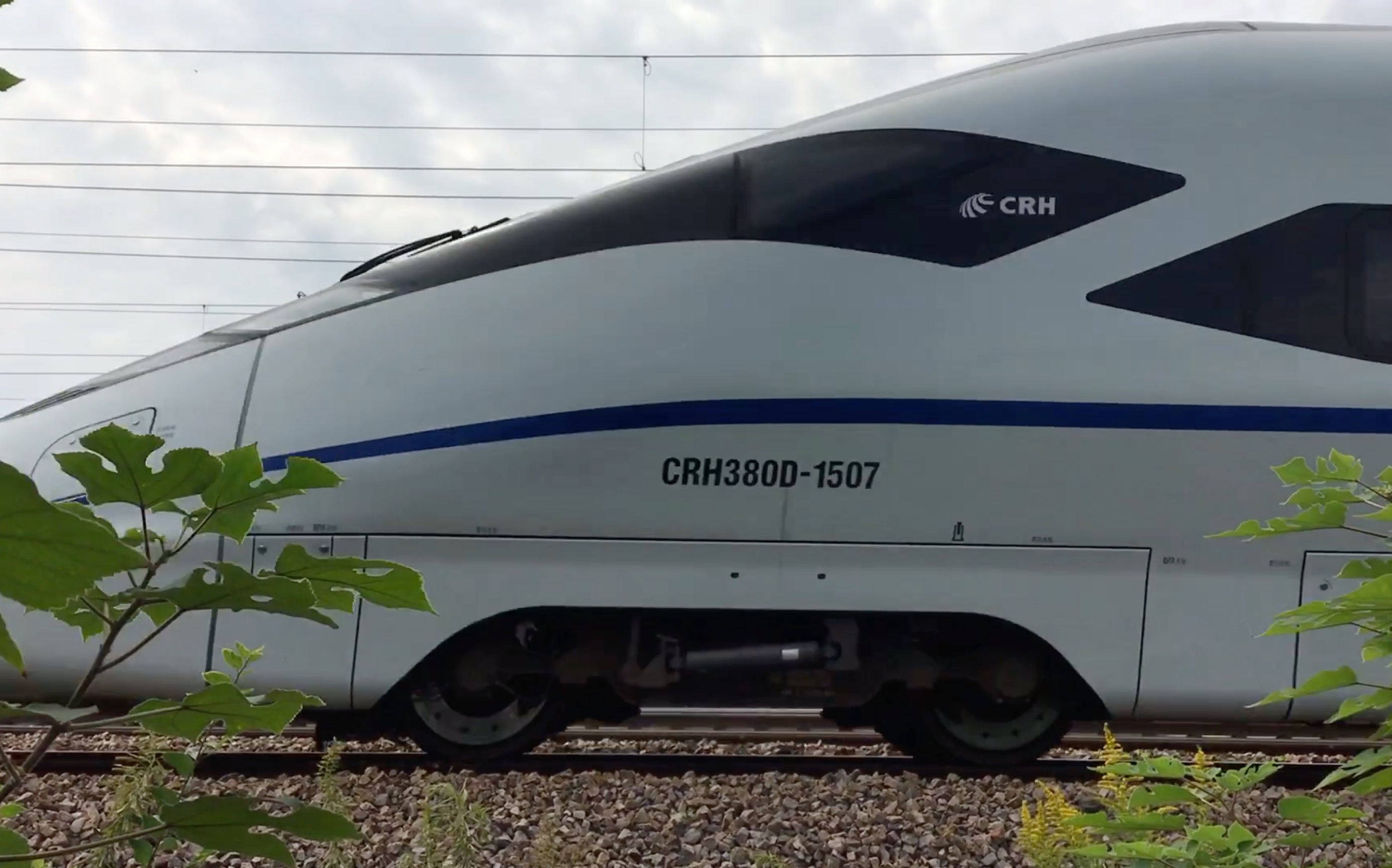 crh380d重联图片