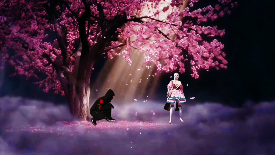 和平精英樱花树,快@你喜欢的人一起拍吧