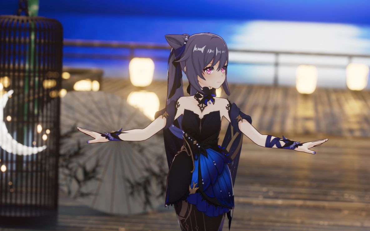 【刻晴/4k】 请,好好地看着我