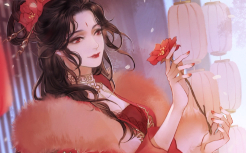 【遇见逆水寒】华灯迎春活动剧情——姬蜜儿:繁花经眼_哔哩哔哩 (゜