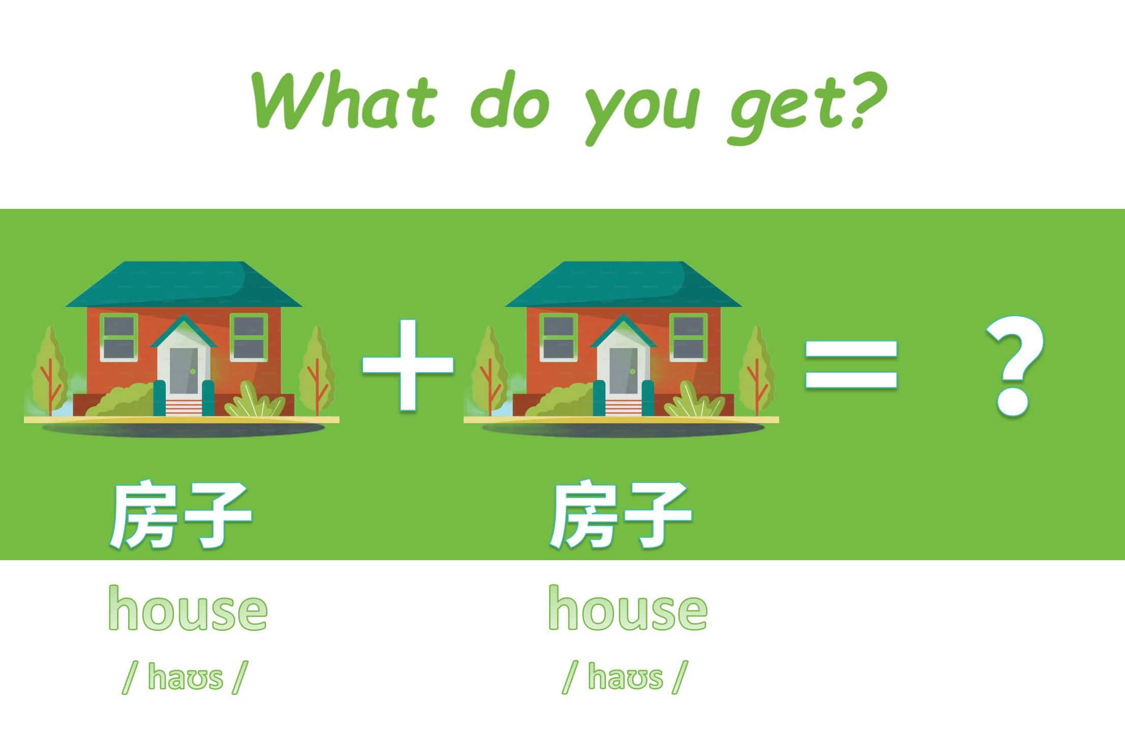 06 house + house = ? ▏词词生词,高频复现哔哩哔哩bilibili