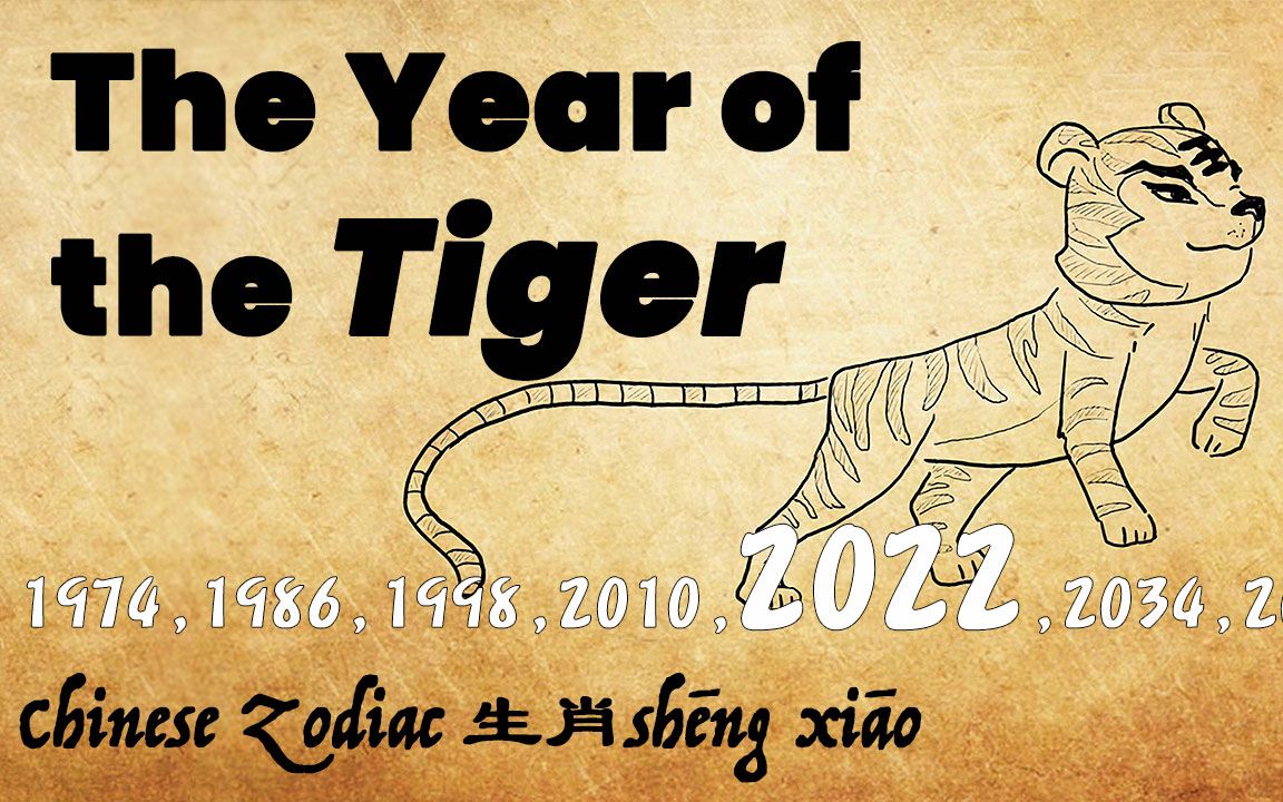 [图]The Story of Tiger, Chinese Zodiac 2022 生肖故事*虎