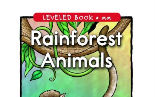 [图]Rainforest Animals