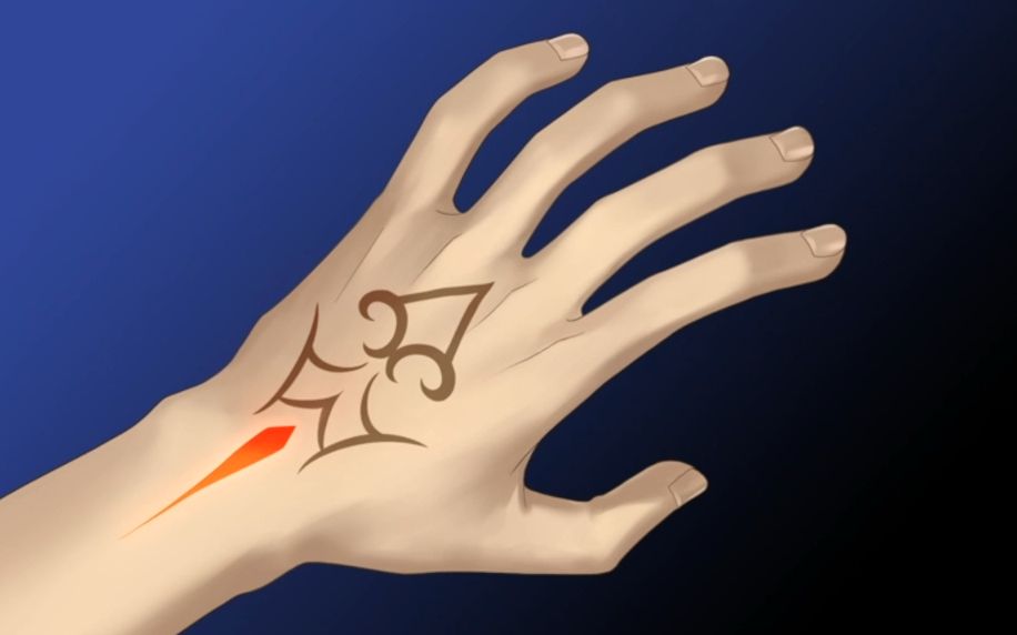 令咒消失saber被c妈操控砍死士郎fsnbe9