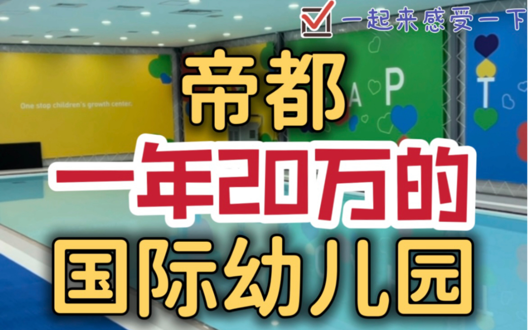 配置逆天学费逆天!帝都一年二十万的国际幼儿园到底好在哪?哔哩哔哩bilibili