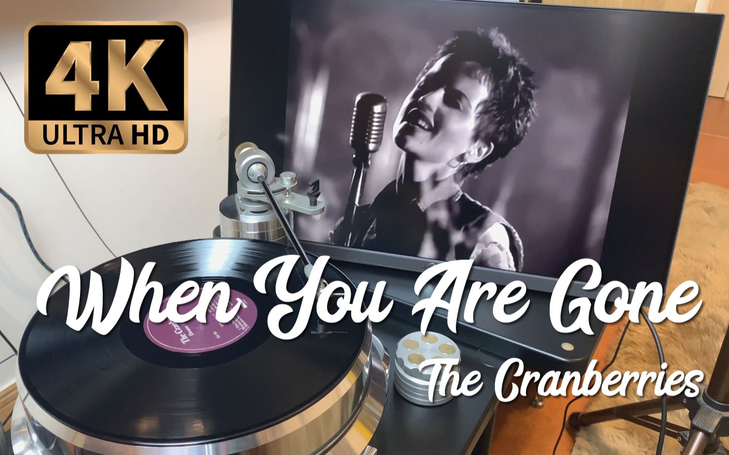 [图]【4K_黑胶试听】卡百利 小红莓 The Cranberries “When You Are Gone” 唱片欣赏（中英文歌词）