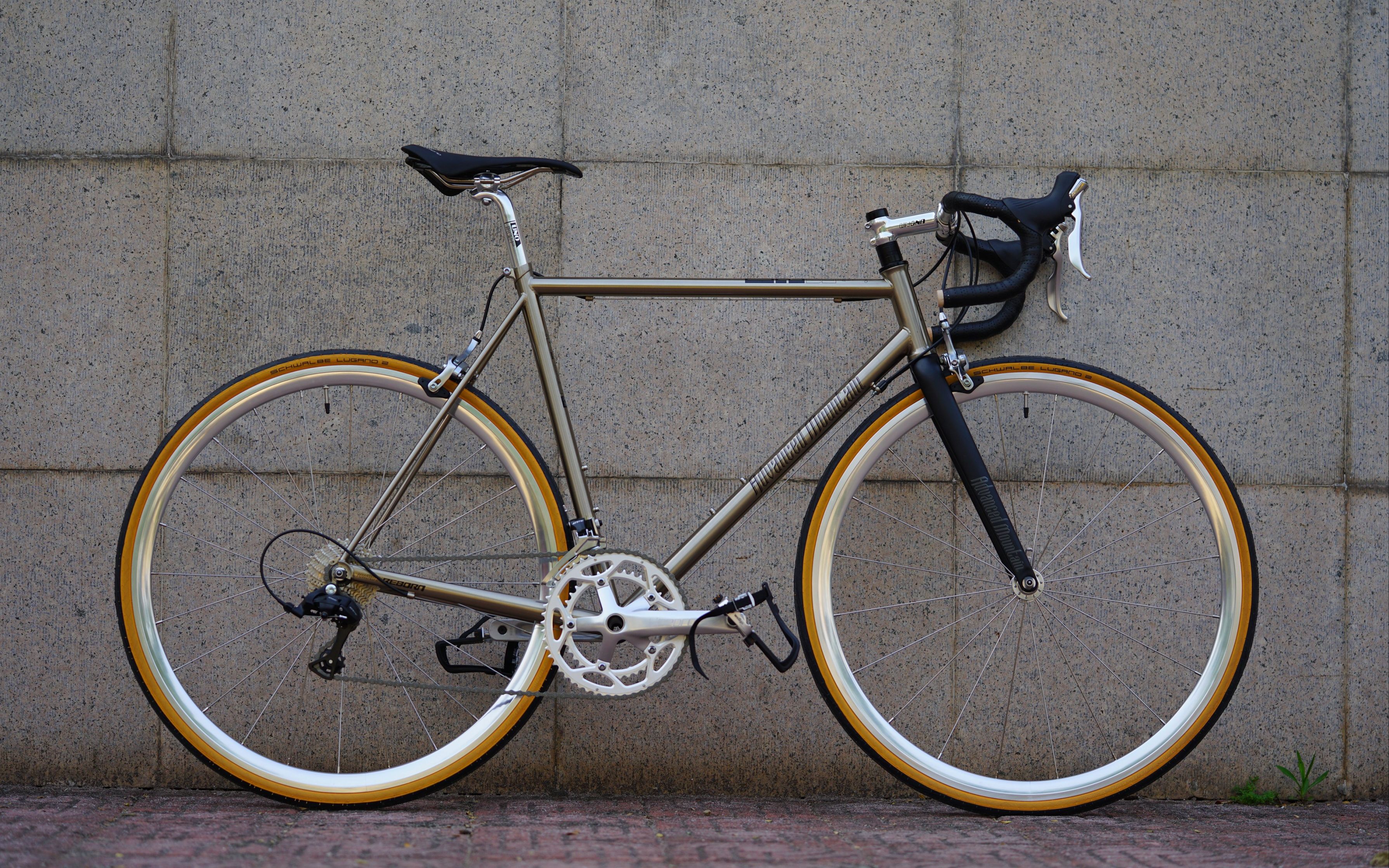 [公路车自组]关于我组了一台现代复古风钢架公路车这件事-天才小学生.