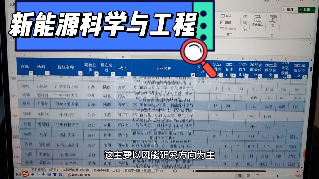 新能源科学与工程专业不同学校学习内容及就业各不同的解析哔哩哔哩bilibili