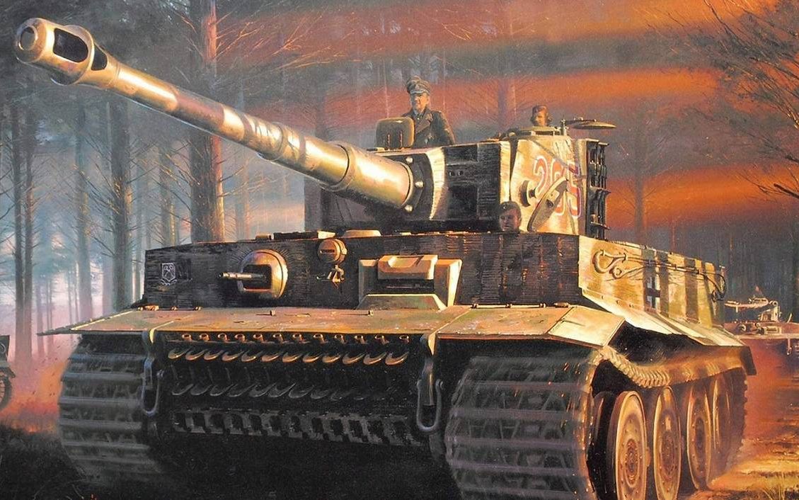 战争雷霆陆战历史虎式坦克e型8杀_哔哩哔哩bilibili_战争雷霆