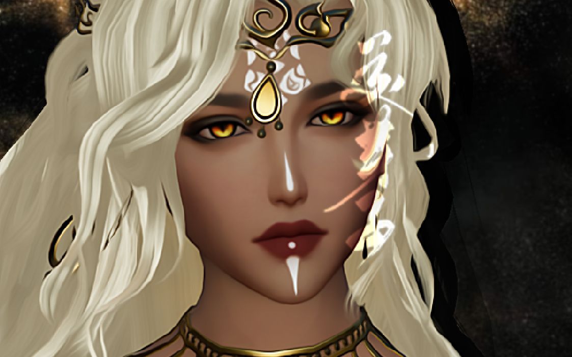 【剑网三】6分钟捏出一个黑皮姐姐.