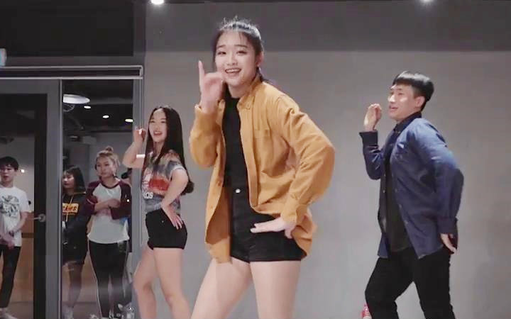 【1m舞室】笑眼妹yoojung轻快hiphop编舞drunk in the morning