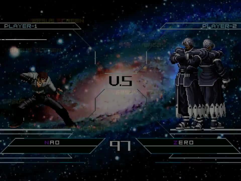 [图][KOF Mugen] Orochi K & Nao & Orochi Iori VS Igniz & O.Zero & Omega Rugal