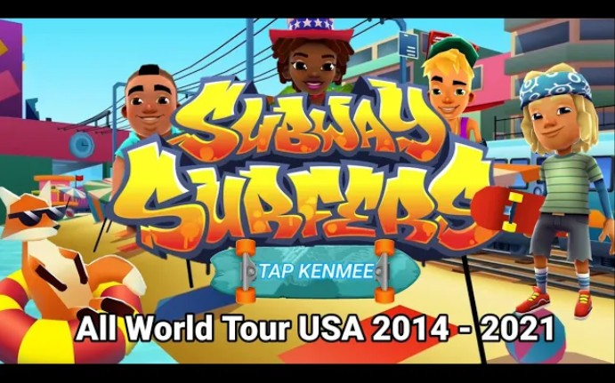 Subway Surfers All World Tour USA 2014 - 2021 [OFFICIAL]