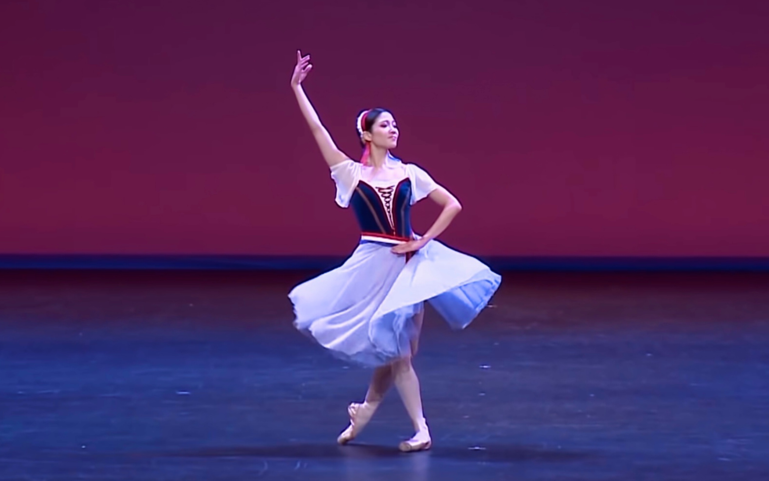 丝滑流畅汉堡芭蕾日本首席菅井円加madokasugai巴黎的火焰女变奏