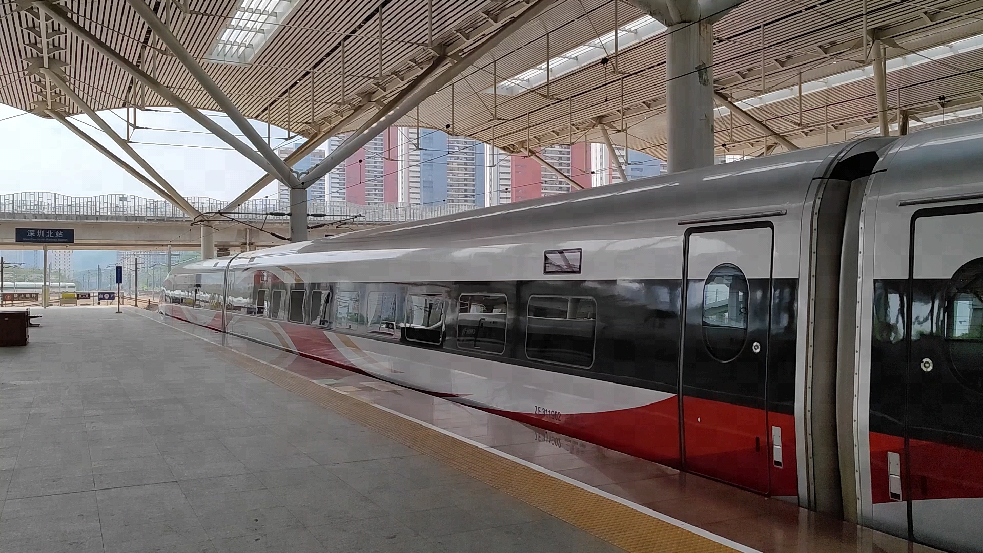 【广深港高铁】智能g6501次列车出深圳北站