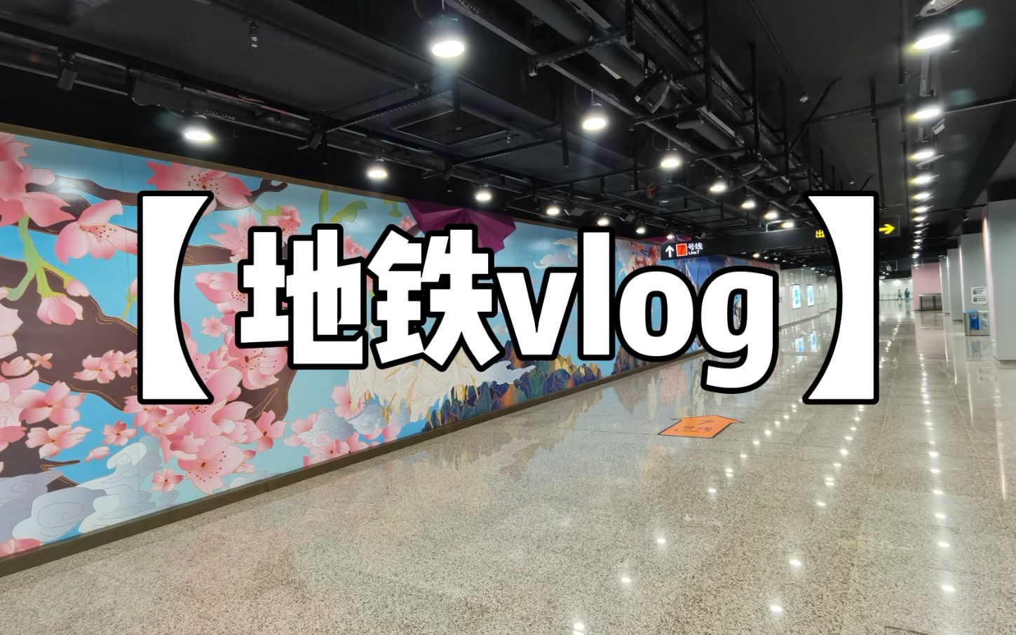 【地铁vlog】探访上海地铁的春夏秋冬——十五号线紫竹高新区站,桂林公园站,长风公园站,顾村公园站哔哩哔哩bilibili