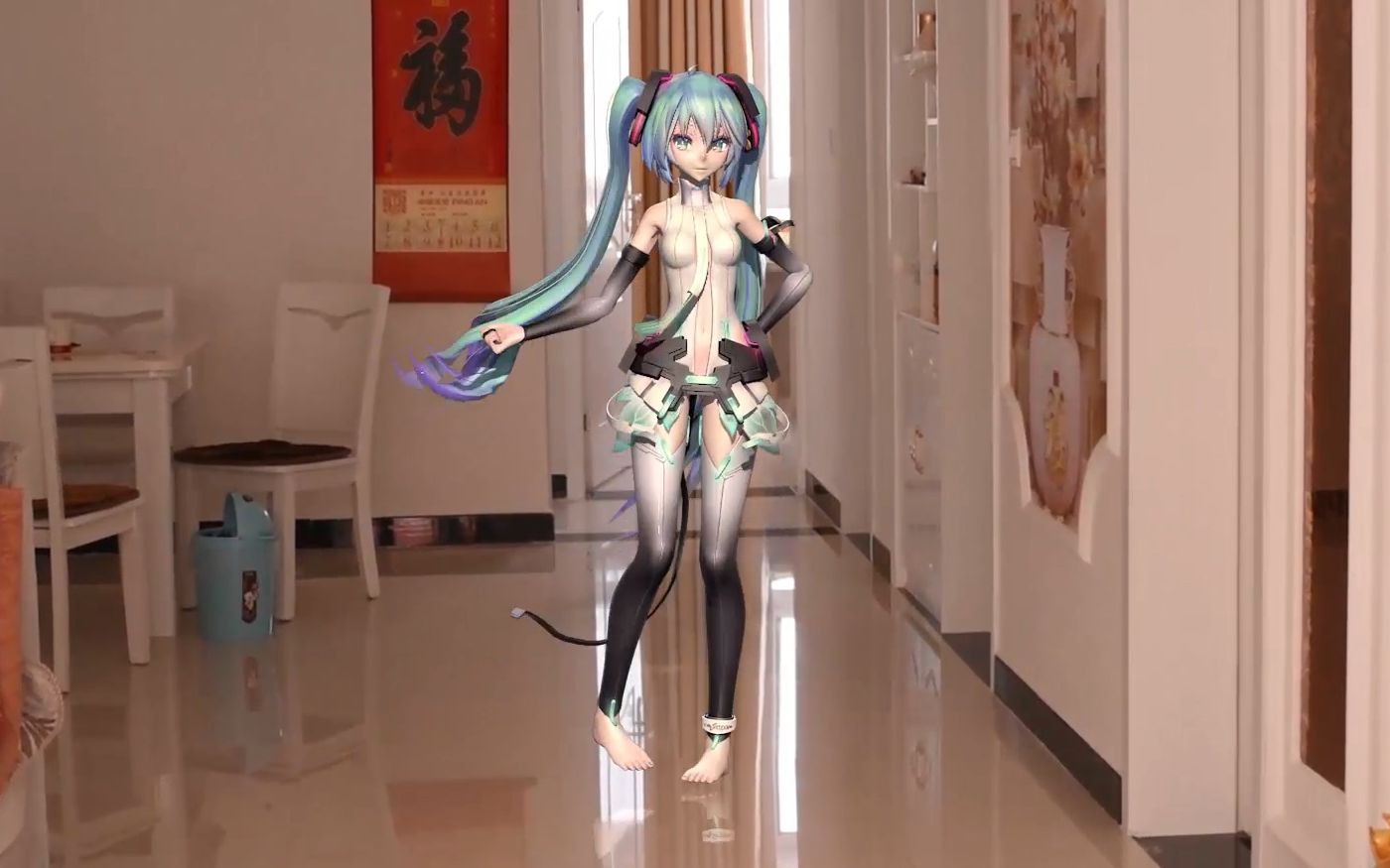 初音实景MMD哔哩哔哩bilibili