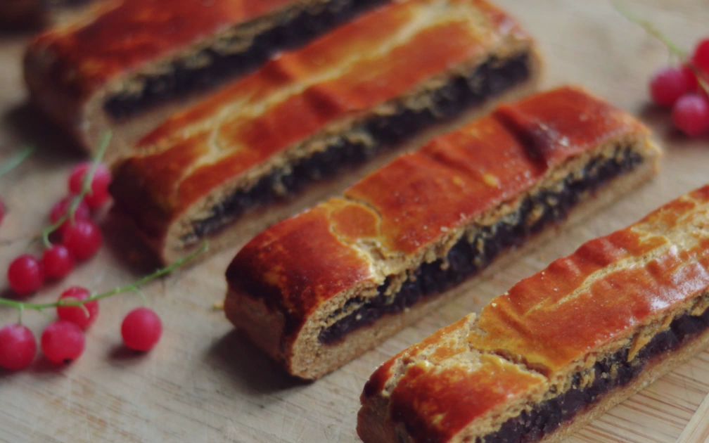 【豆沙排】绵软香酥的豆沙排——豆沙控们绝对不能错过哦