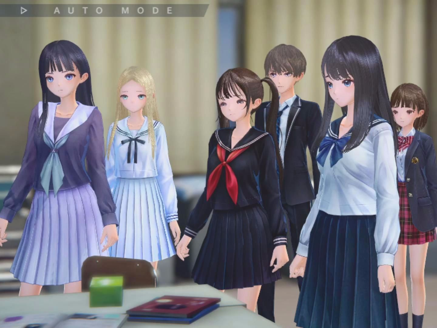 [手游-日文]blue reflection sun(蔚蓝反射 灿) 主线剧情 第八章