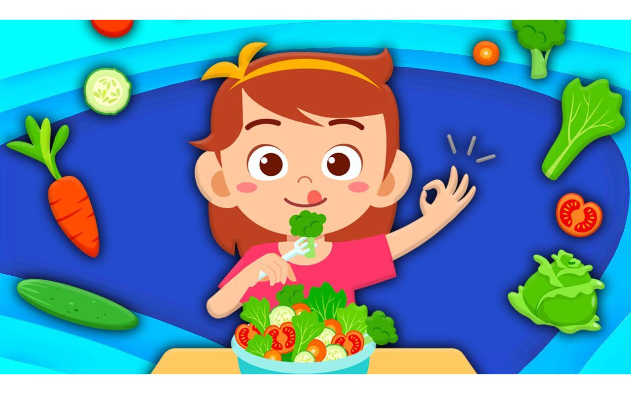 Learn Why Eating Veggies Is SO Important! | Human Body Songs For Kids | KLT哔哩哔哩bilibili